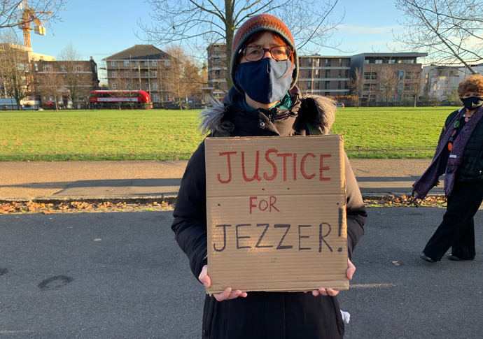 Labour constituency organisers ask party to lift ‘stifling’ rules on Corbyn debate Corbyn protest IMG_9934