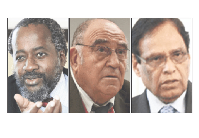 Pallo Jordan, Ronnie Kasrils and Ebrahim Ebrahim