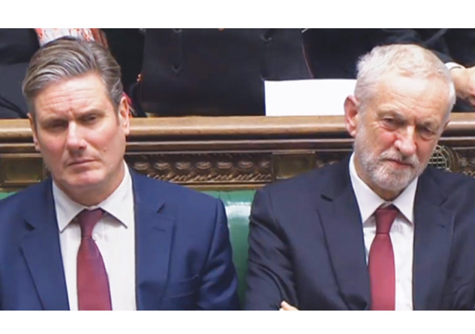 Is this what you call unity? Starmer is urged not to repeat mistakes of past in Corbyn suspension row Starmer and Corbyn