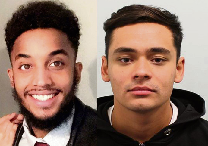 Knife victim father ‘was the kindest person’ Zakaria Abukar Sharif Ali (left) and Tyla Gopaul
