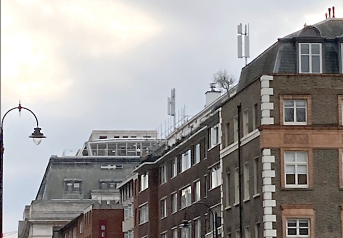 Bloomsbury phone masts