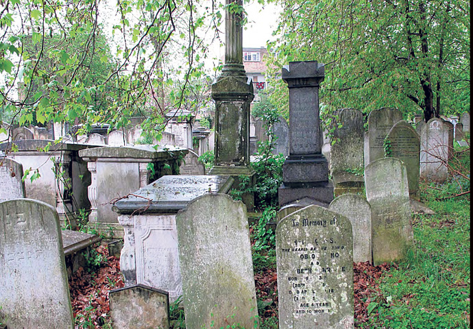 Jeremy Corbyn’s role in helping the cemetery campaign is remembered Jewish cemetery_Balls Pond Road