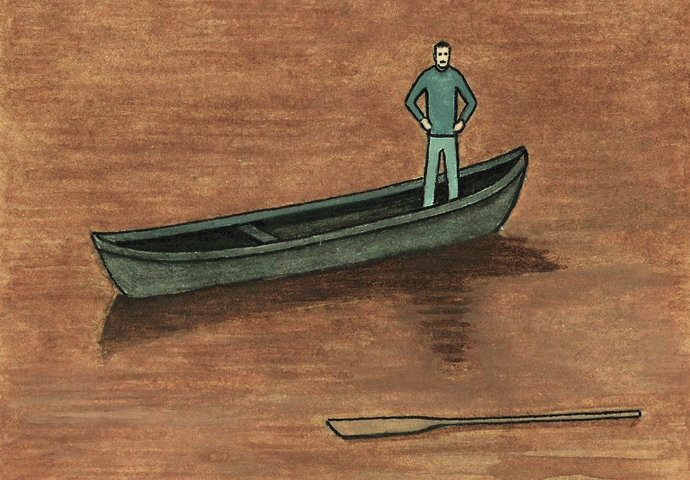 Up the creek cartoon_John Sadler