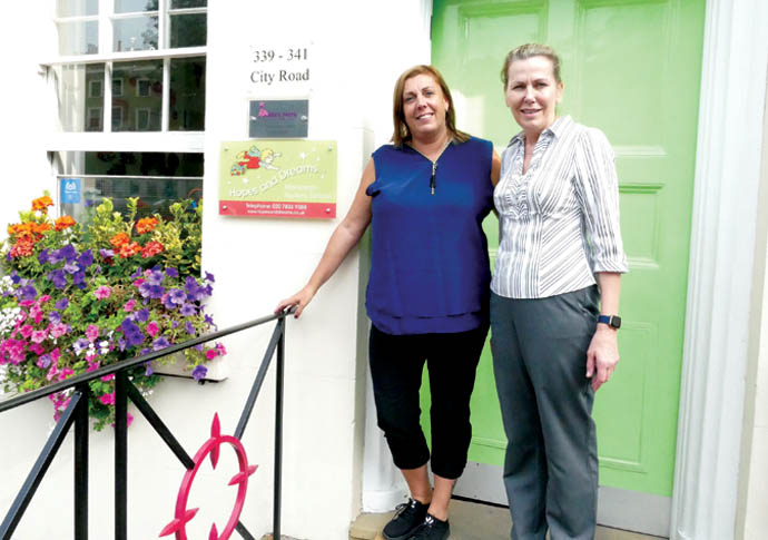 Susan Bingham and Mikki Parkes