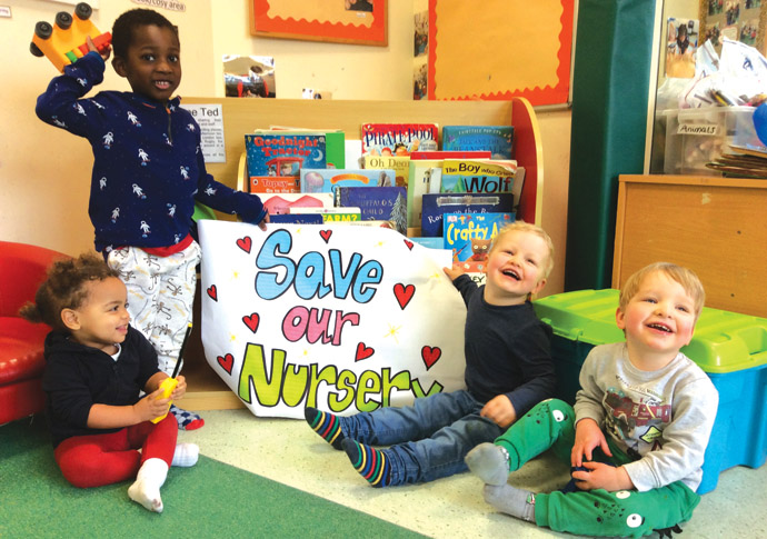 Parents ‘devastated’ by plan to close Royal Mail nursery Children at nursery