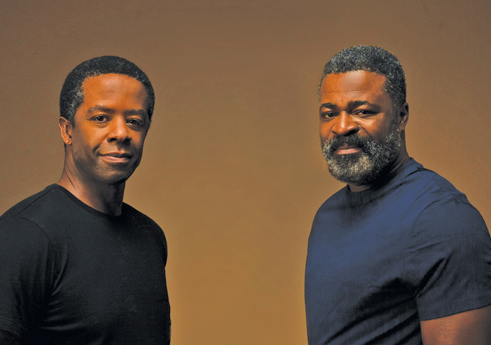 Hymn Adrian Lester and Danny Sapani.Photo credit Zeinab Batchelor