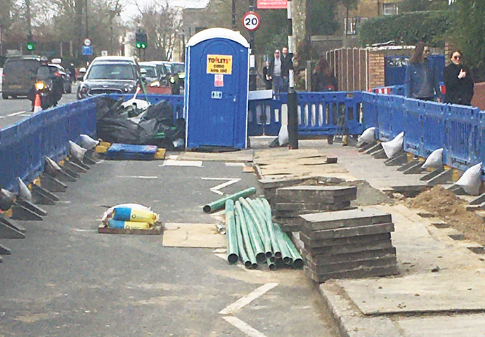 Tardis in Belsize Park