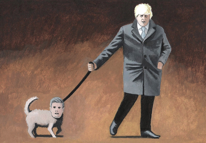 Keir and Boris Cartoon