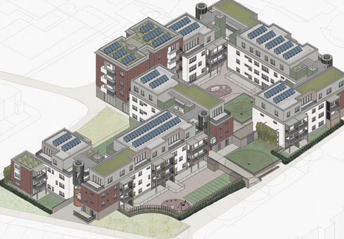 West Kentish Town Estate retrofit proposal