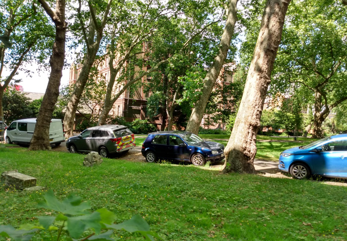 St Pancras Old Church car park