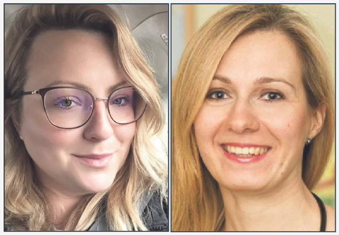 Melissa Burr and Marta Krawiec