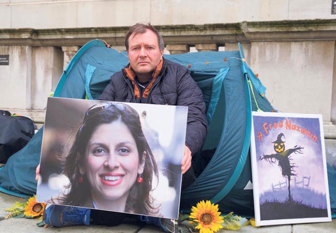 Richard Ratcliffe on hunger strike