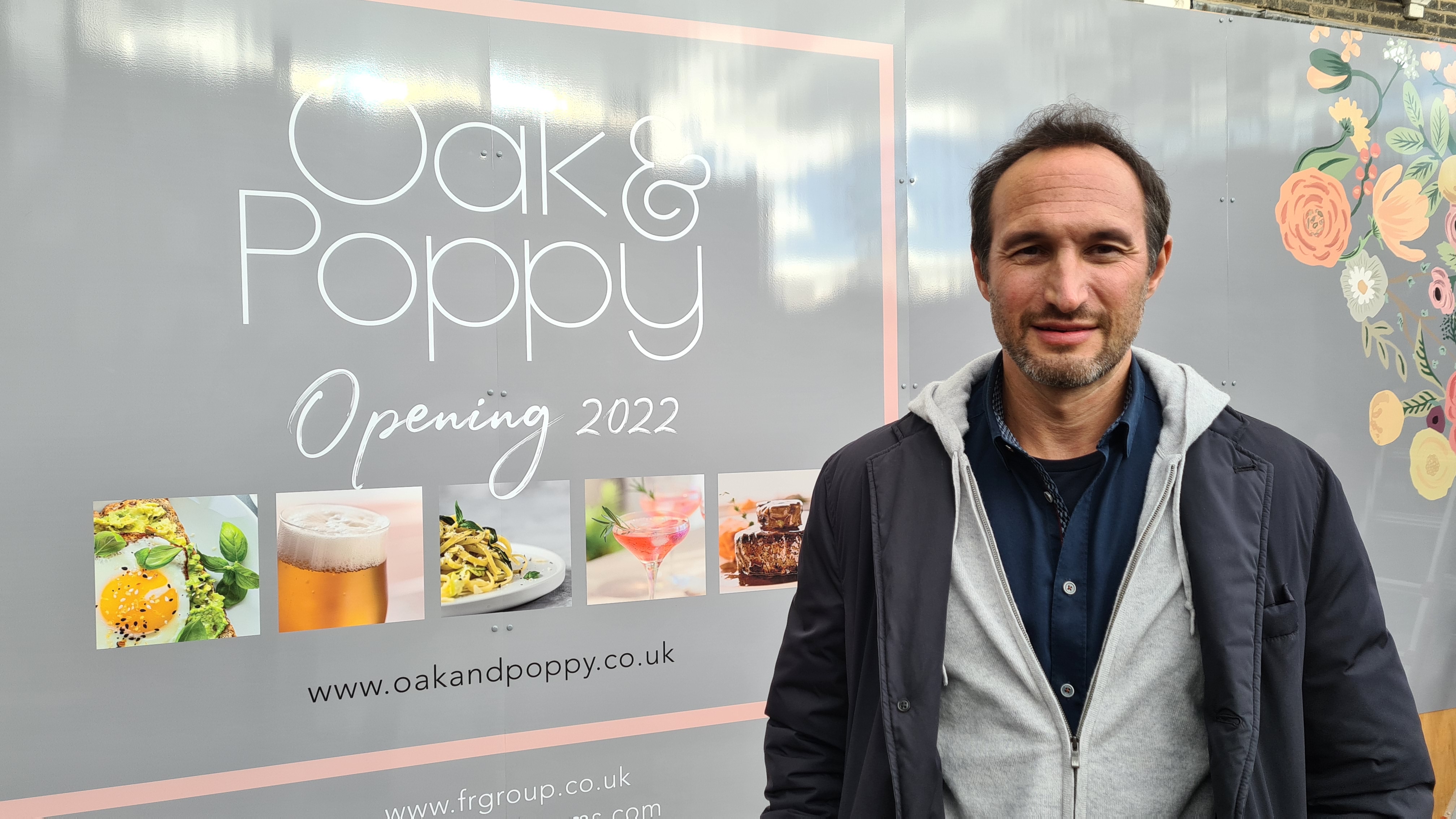 Who says it’s all over for pubs? Old Rosslyn Arms site to be revived as ‘Oak & Poppy’ 20211126_124331