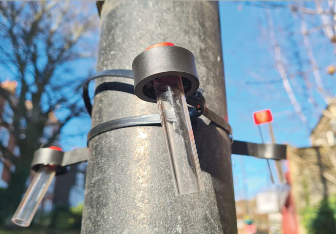 Measuring pollution in Heath Street