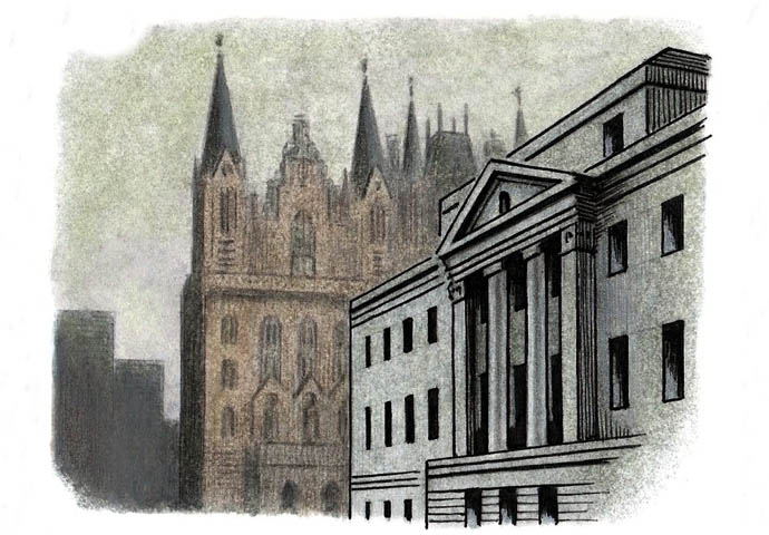 Back then there was a food bank too… St Pancras Town Hall_credit John Sadler