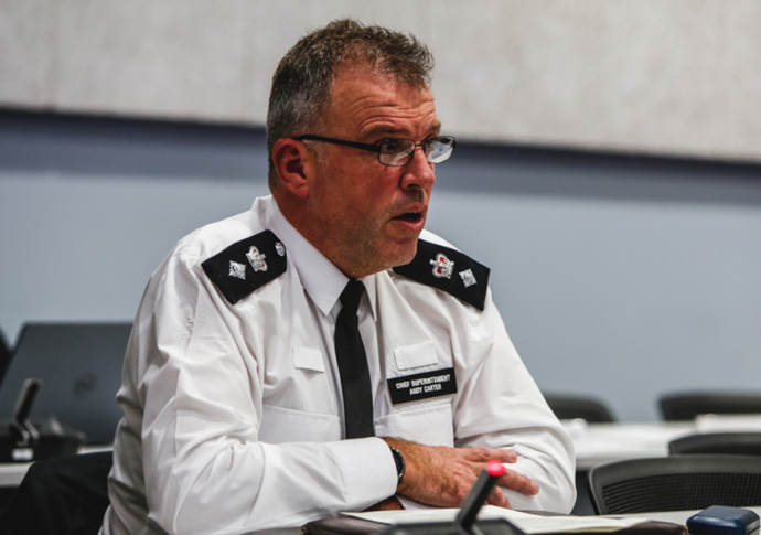 Borough Commander Andy Carter