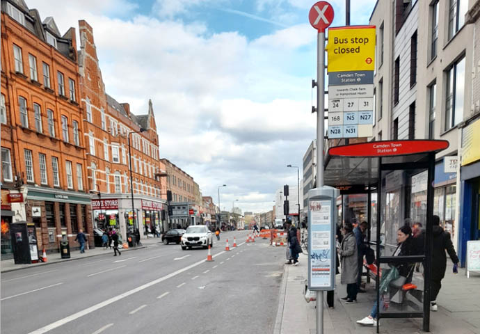 Trebelnig_bus stop closed