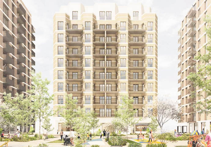 There’s a bitter irony with the proposed planning reforms O2 scheme impression