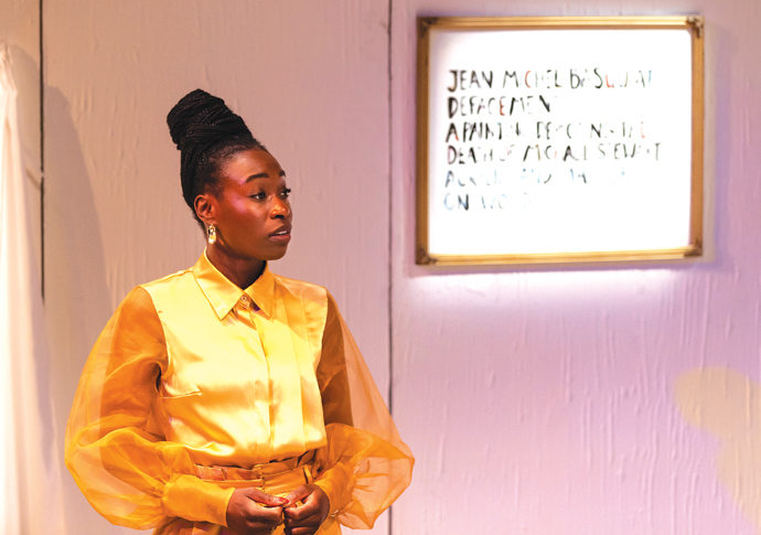 Christine Gomes in The White Card by Claudia Rankine