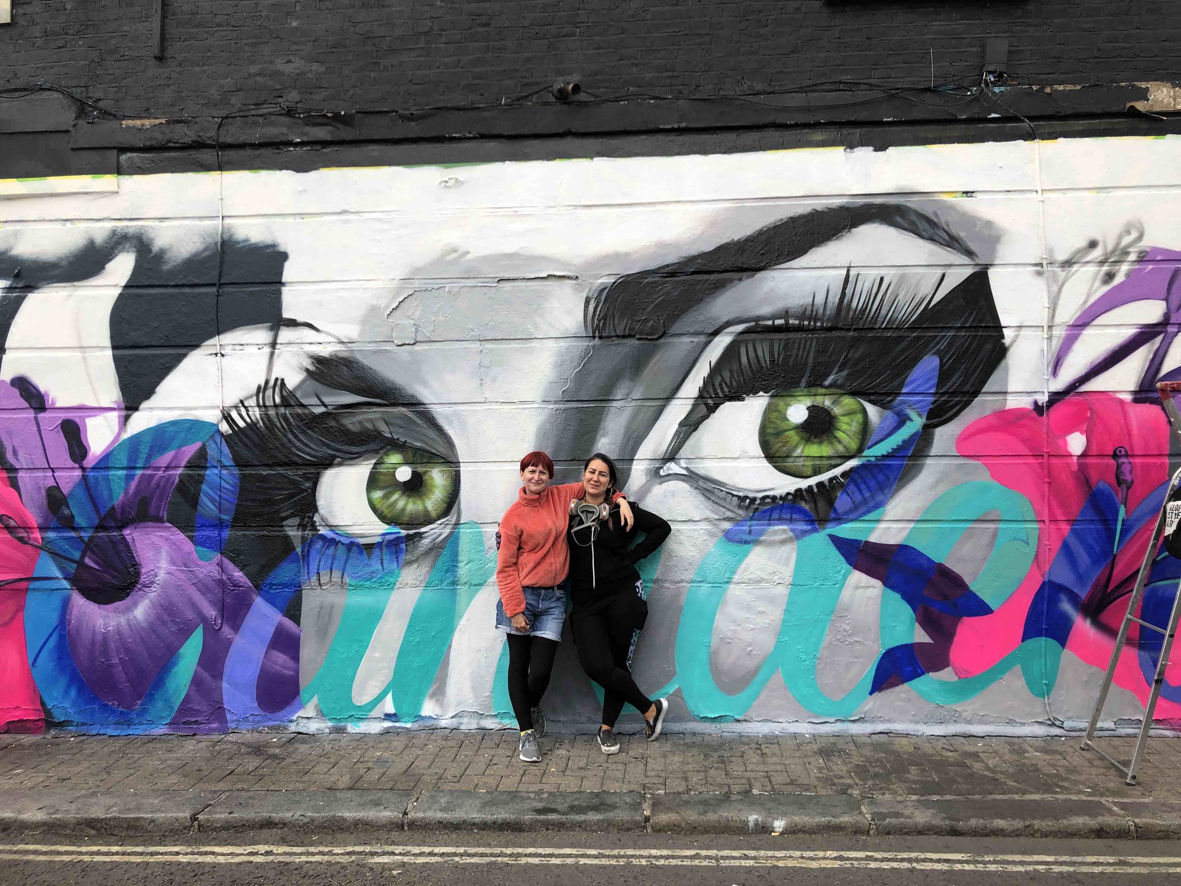 Amy’s eyes: New mural of Back To Black singer in Camden Town IMG_1359