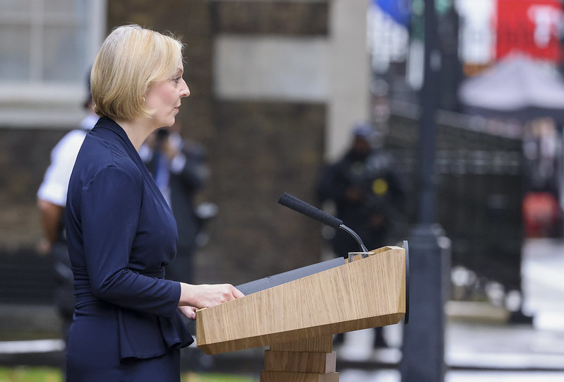 Camden Tory leader welcomes Truss resignation after 44 days as PM Liz Truss resignation CREDIT Rory Arnold / No 10 Downing Street 52440827952_94d3ae240d_cC