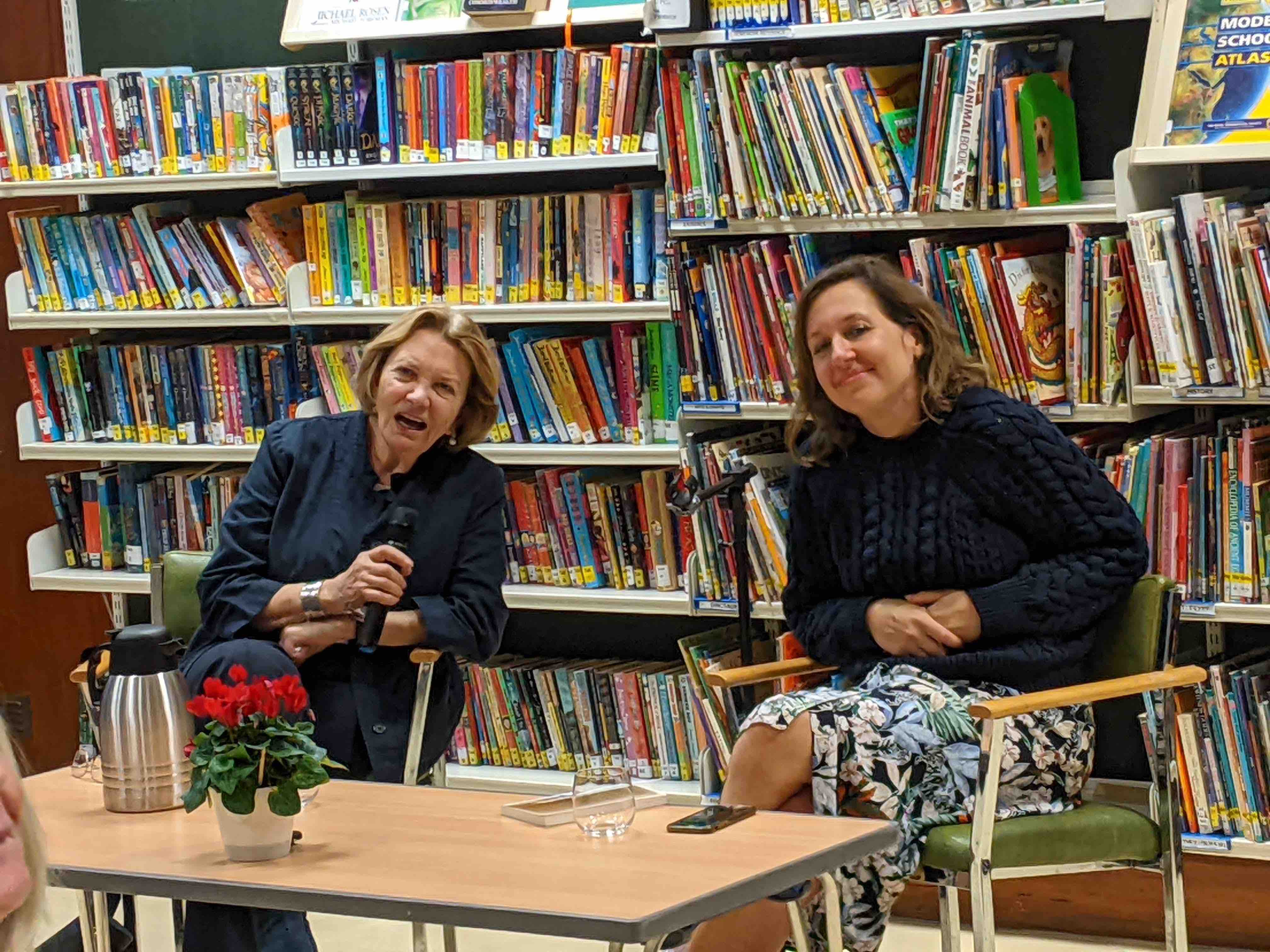 Joan Bakewell and Hadley Freeman PXL_20221002_172253899.MP