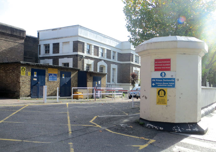 Three to a Pentonville cell is a breach of human rights Pentonville-Prison