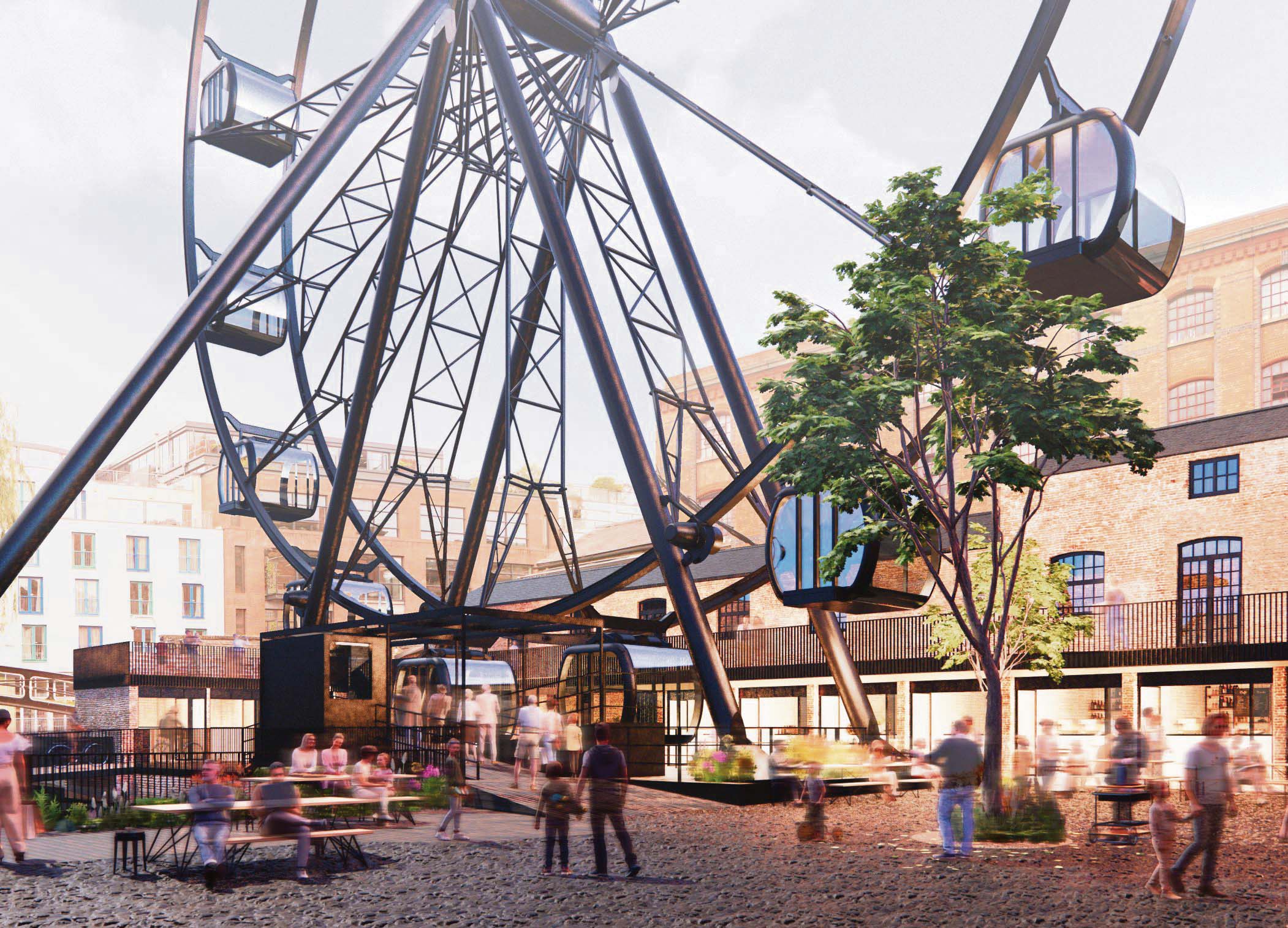West yard view
