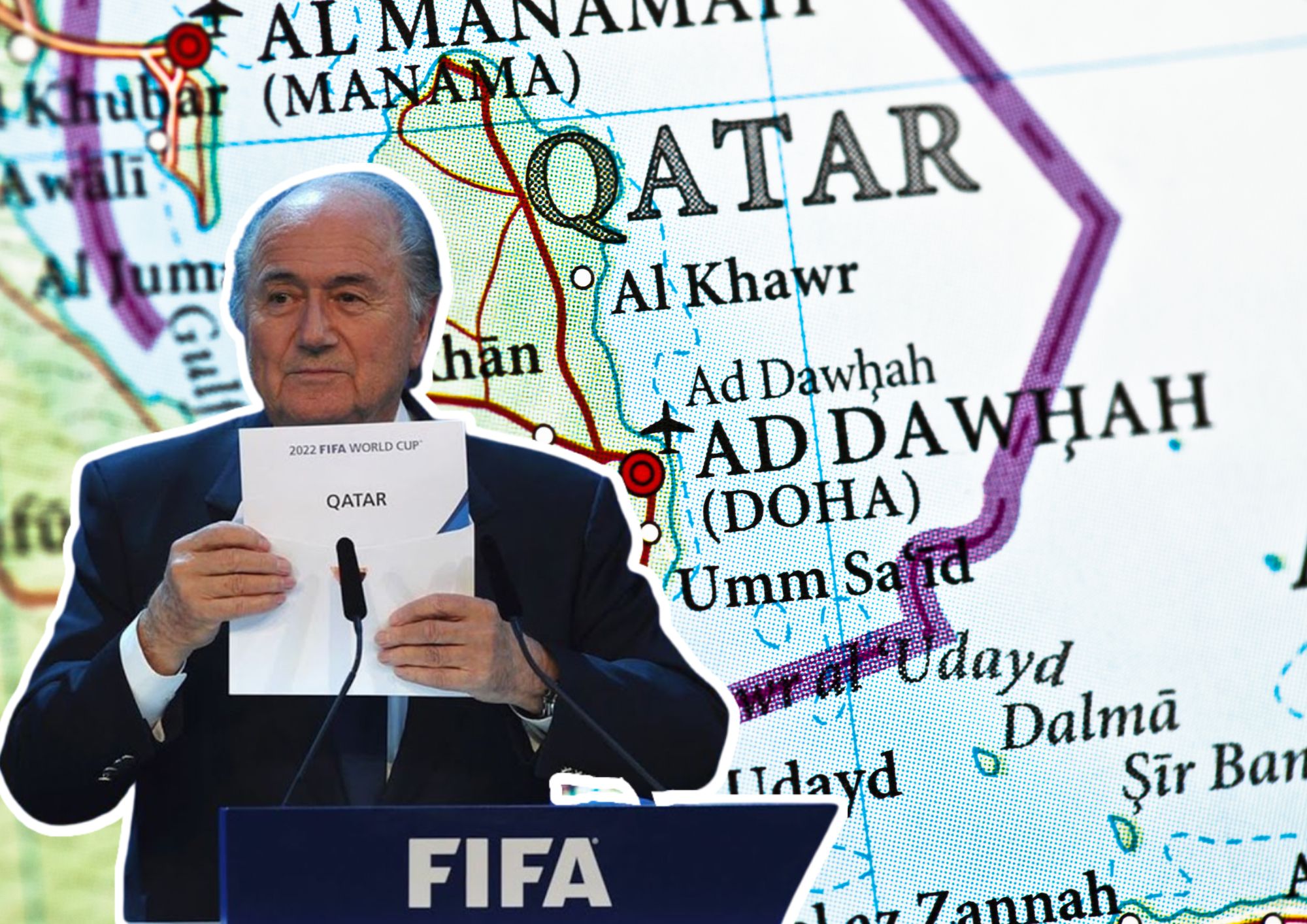 Not the World Cup: It’s a tournament built on super exploitation of low paid workers Sepp Blatter qatar