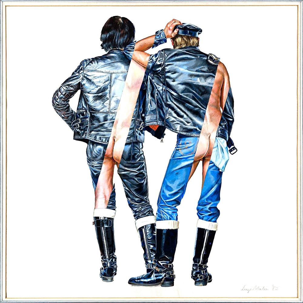 Police recover paintings stolen from renowned artist’s archive four years ago 1Leather Boys
