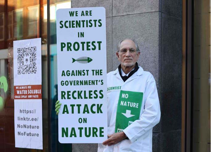 Perhaps there are rays of hope Professor Waage - credit Neal Haddaway