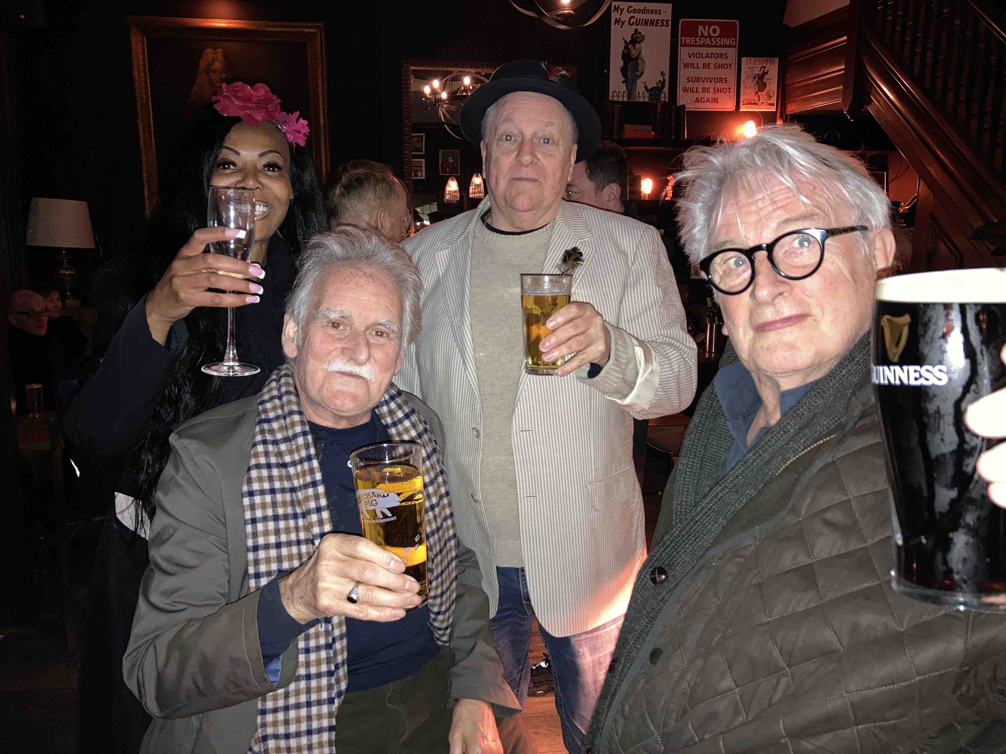 The beer pours again at the Sir Richard Steele pub after grand re-opening IMG_7991