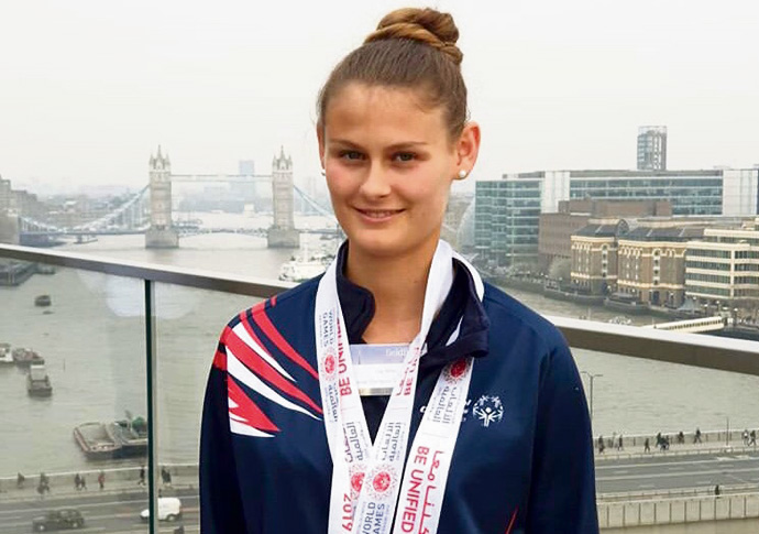 Happy return as tennis ace Lily is picked for Team GB Lily Mills with medals