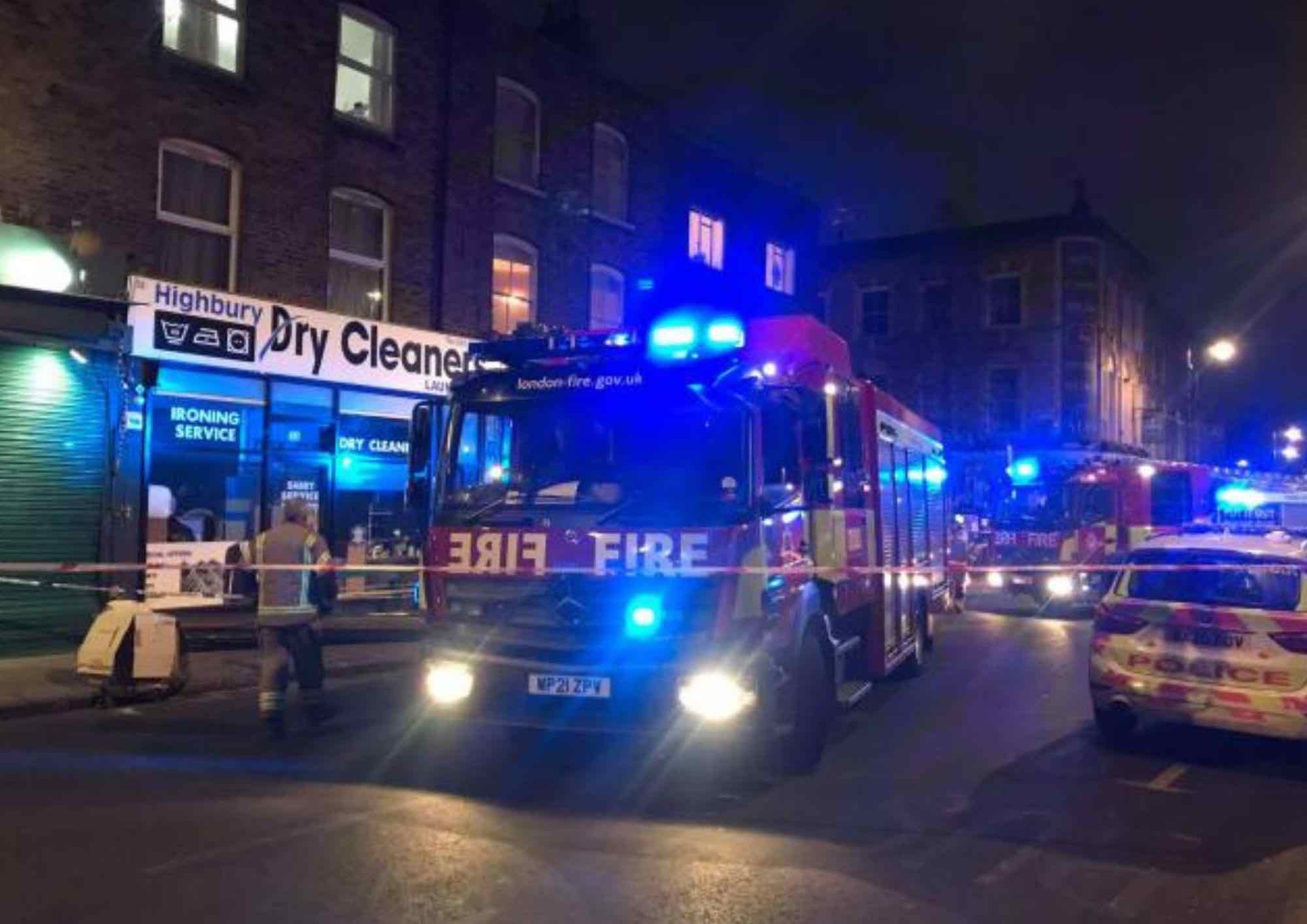 caroline russell crash pic highbury barn - 1