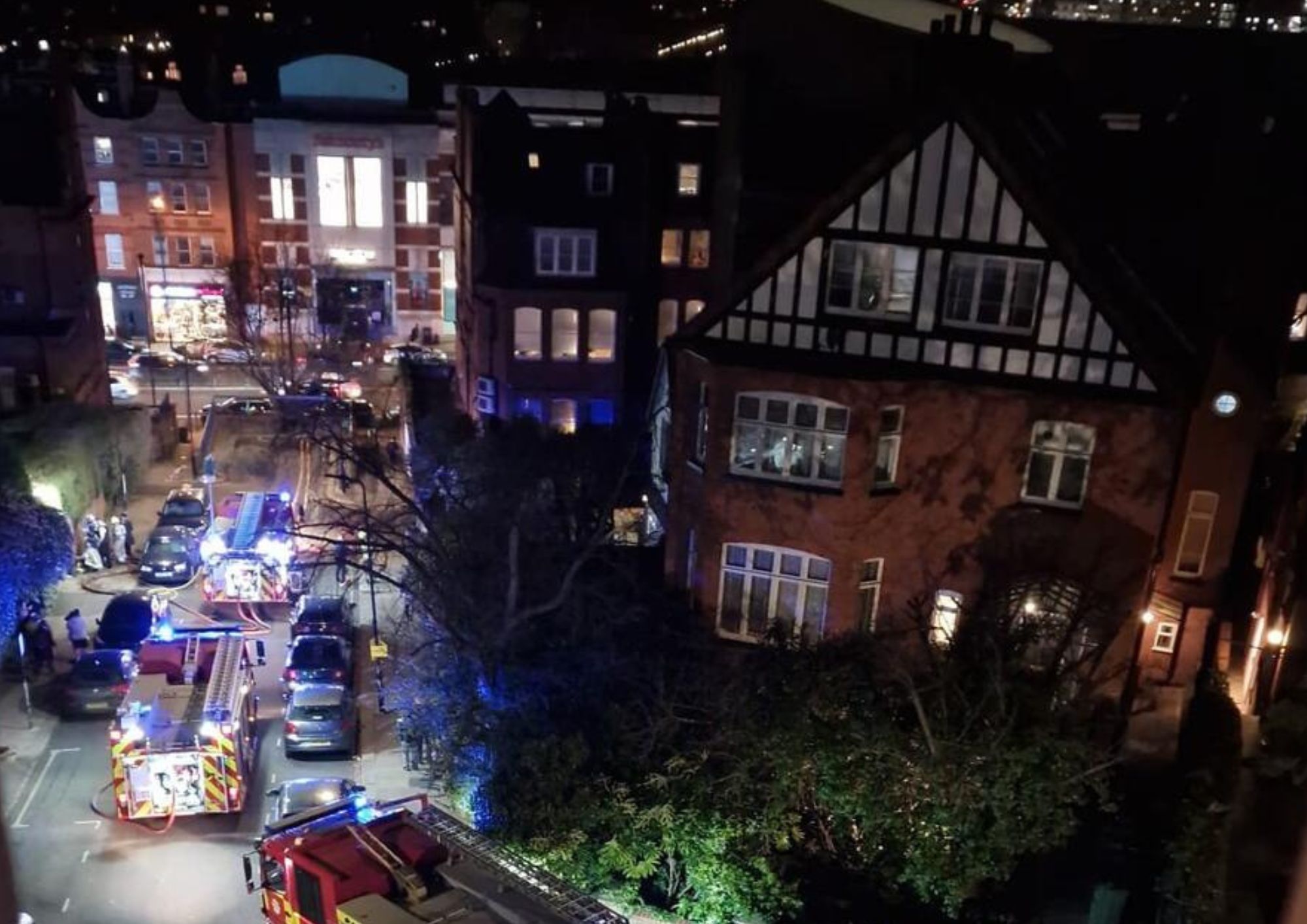 netherhall gardrens fire - credit