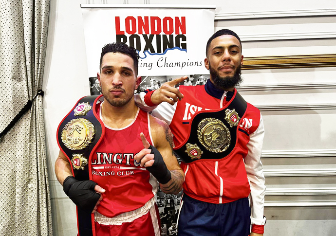 Boxers chasing national titles are crowned capital kings Aziz Ben Rouha and Tyrese Ramsey