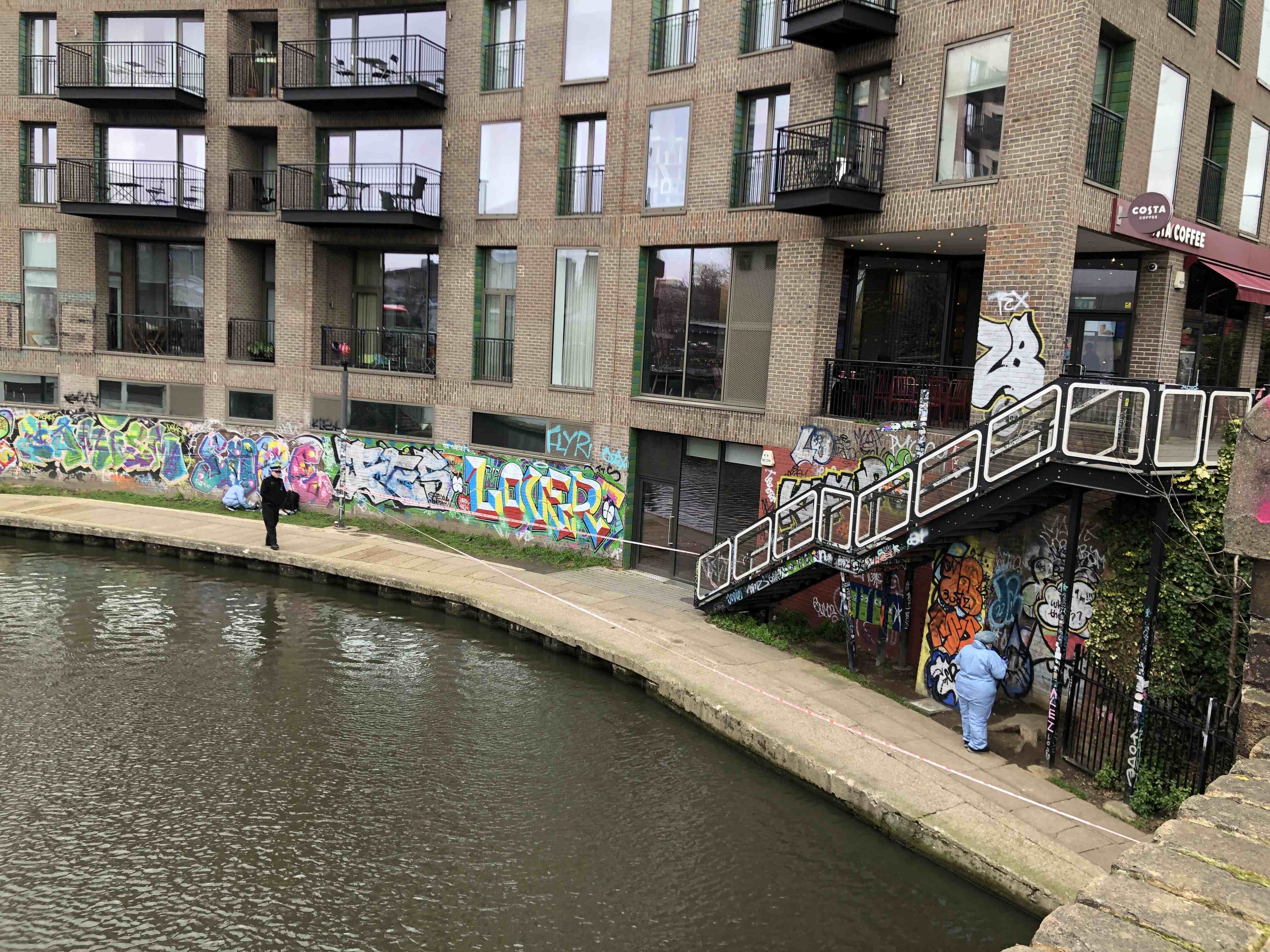 Police investigating sexual assault report on Camden Town towpath IMG_3502 2 (1)
