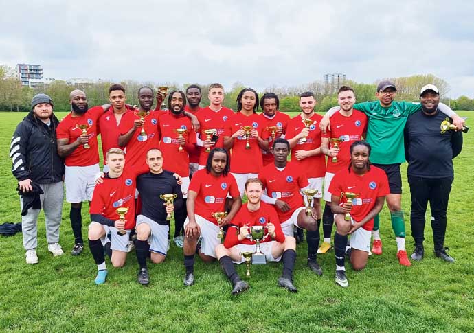 Goalies steal the show in cup final Sherfield Town FC