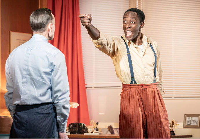 Bobby (Ian Bonar), and Sidney (Ivanno Jeremiah) 2 credit Marc Brenner