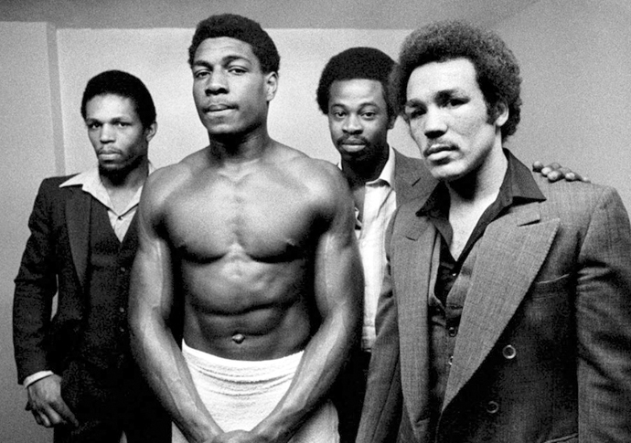 Ring master Frankie Lucas and Frank Bruno_2_credit @chrismoyed