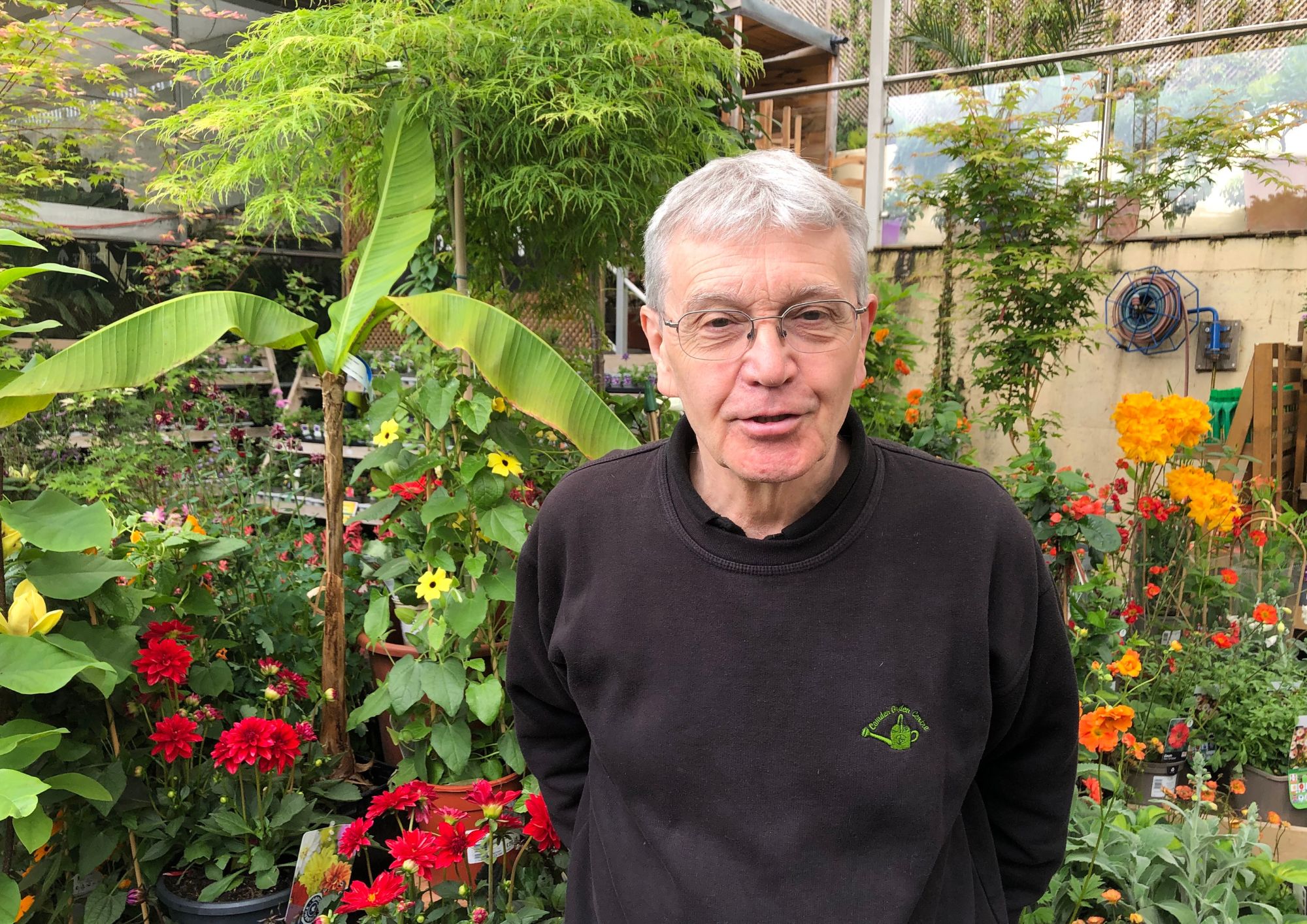 Pioneering Camden Garden Centre celebrates 40th birthday peter hulatt camden gardfen centre