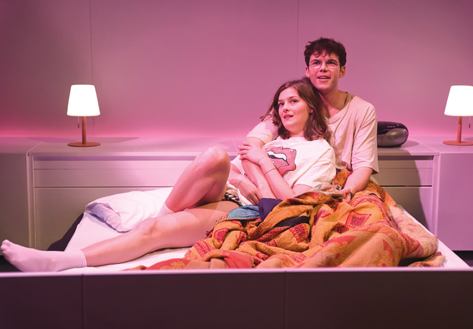 Amber Anderson and Luke Newton credit Mark Douet