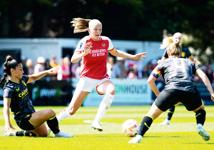 Eidevall: Gunners players did us proud Barclays FA Womens Super League - Arsenal v Aston Villa - Meadow Park