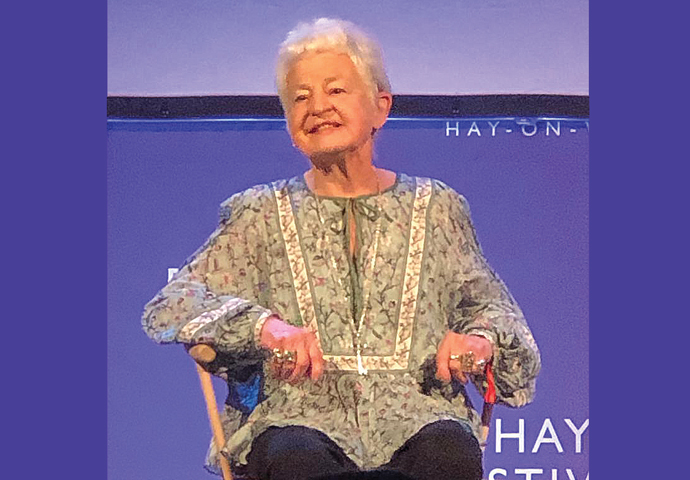 Hay Festival: Tracey Beaker author Dame Jacqueline Wilson shares writing tricks with a sell-out audience Jacqueline Wilson