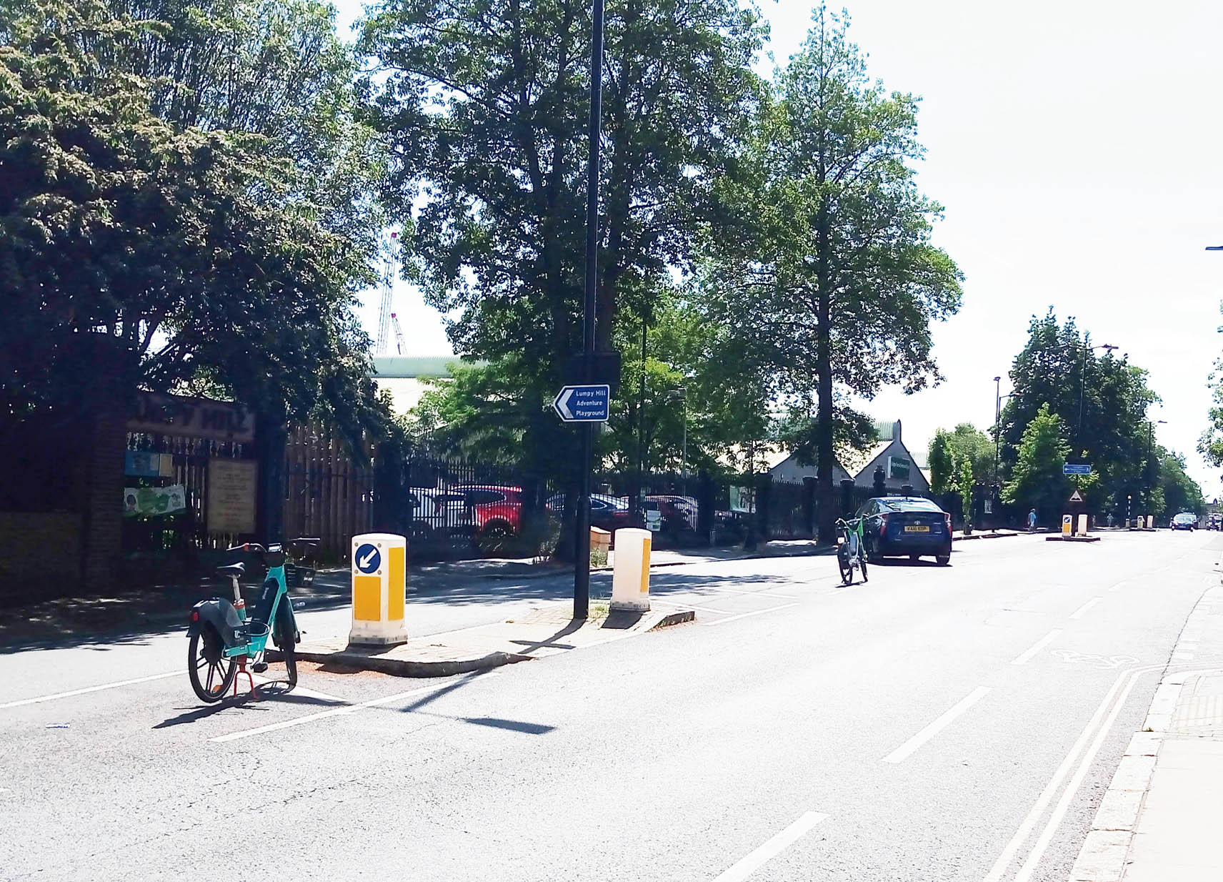 Lime bike parking 2