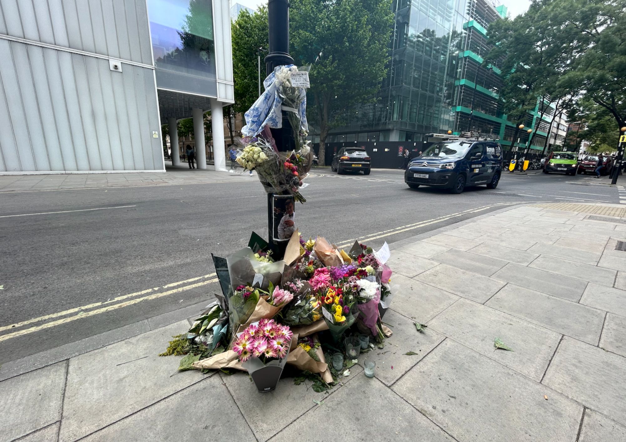 Cyclist death leads to questions over rush hour construction lorry traffic charlotte street cycle