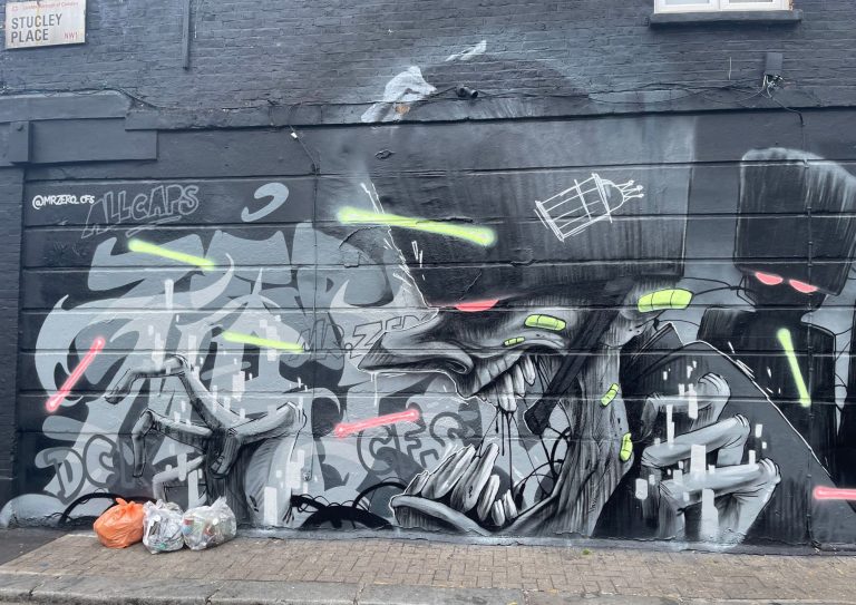 Artist tells of mural hate messages from Lana del Rey fans Camden New