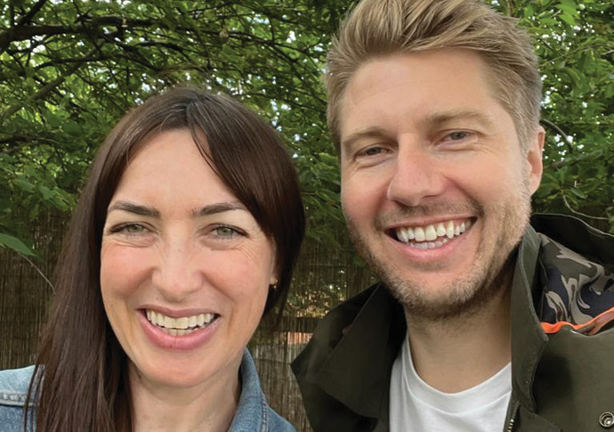 Liz Guterbock and Christopher Beanland