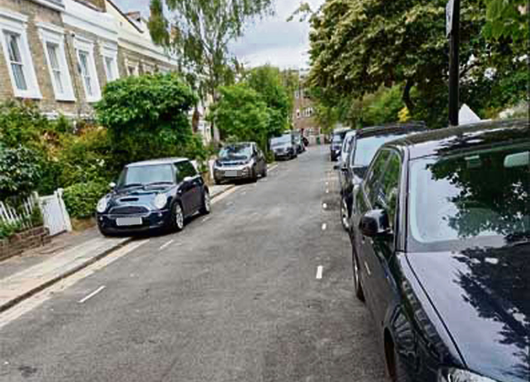 Our space is taken for cars Wlson letter - Quadrant Grove Kentish Town copy