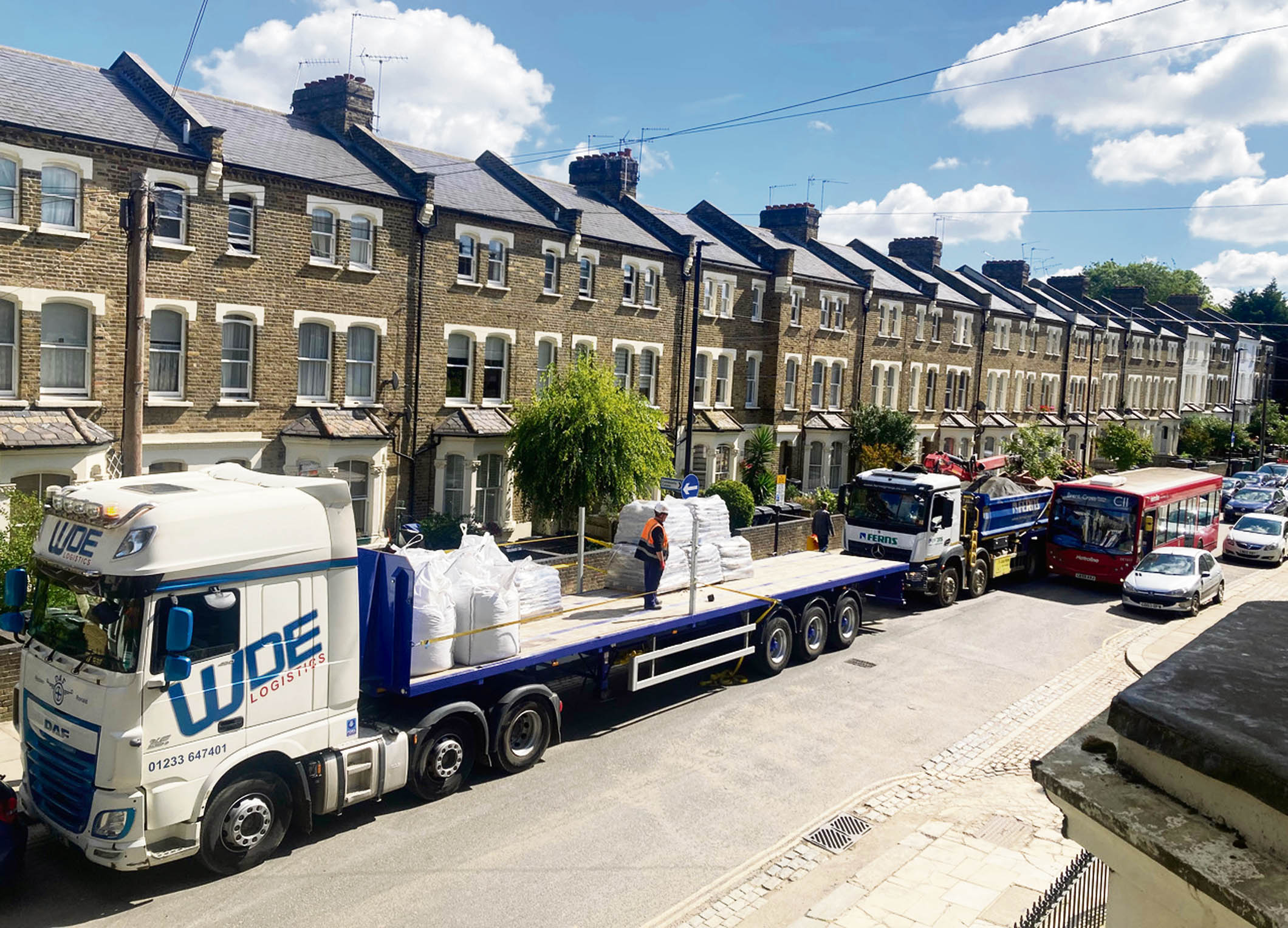 Chester Road-Lorries-Traffic